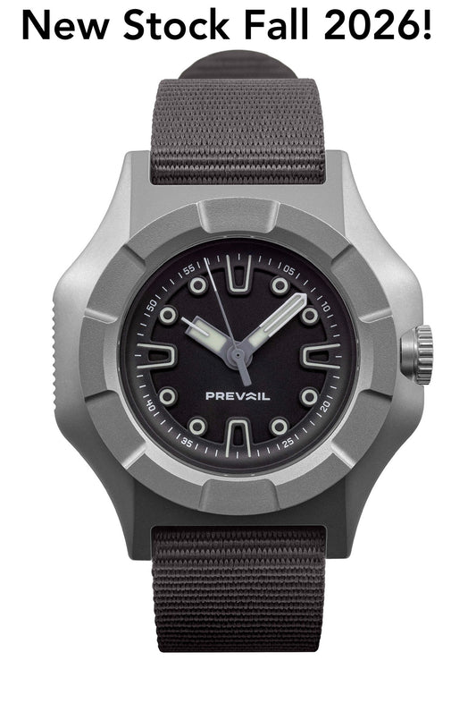 Prevail Onward Future Field Watch "Tactical" in Standard Black