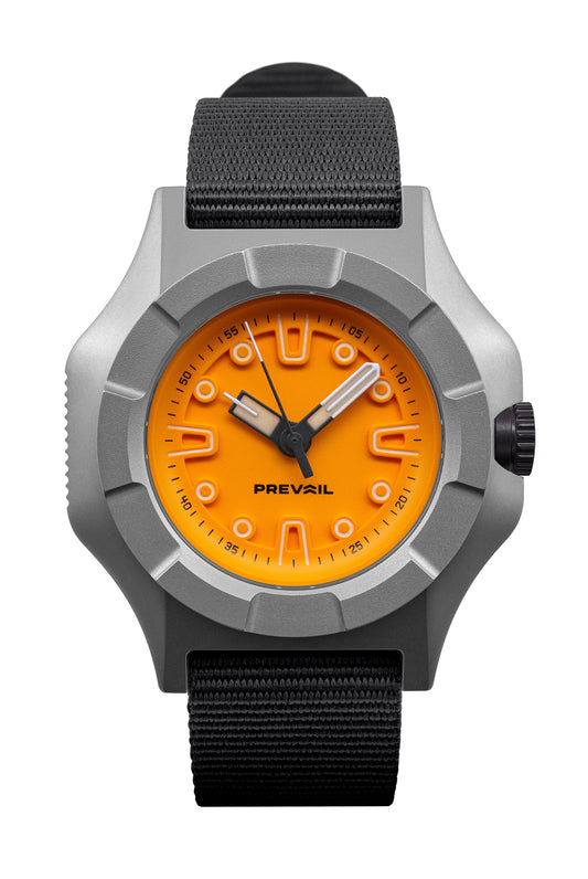 Available mid-December! Onward Future Field Watch "Tactical" in Sunshine Orange