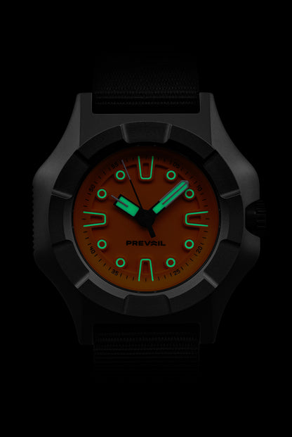 Available mid-December! Onward Future Field Watch "Tactical" in Sunshine Orange
